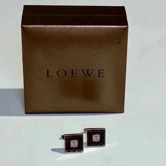 Loewe Silver Cufflinks - Picture 1 of 7